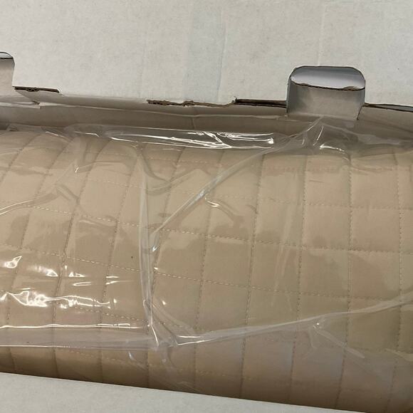 Southshore Fine Linens Oversized Lightweight 3 Pc Quilt Set Beige Full/Queen - Picture 3 of 4